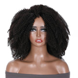 Sunber Thick Afro Kinky Curly No Lace Wig Machine Made Affordable Human Hair Wigs