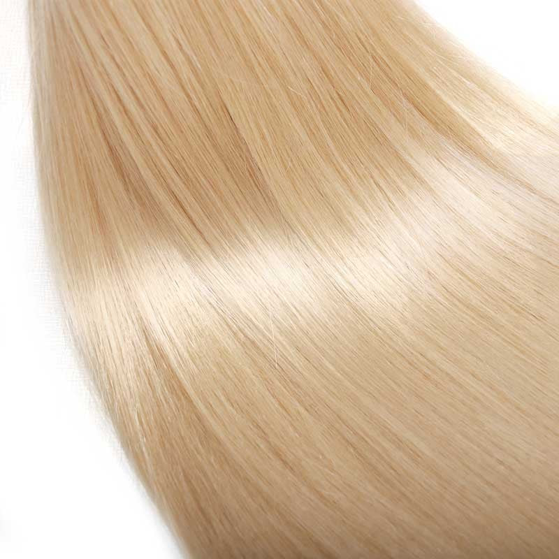 Sunber Hair Blonde 613 Hair Weave 3 Bundles Straight Hair Virgin Human Hair Weft