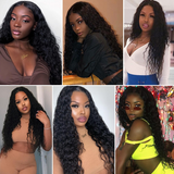 Sunber 13*4 Lace Front Human Hair Wigs With Pre Plucked 150 Density Brazilian Curly Hair Lace Wig For Black Women