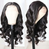 Sunber 22" Only $122 Get Body Wave 13x5 T Part Lace Front Wig Hand-Tied Lace Human Hair Wigs 150% Density Flash Sale