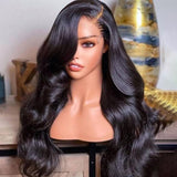 Flash Sale Sunber 5*5 HD Lace Glueless Wigs Invisible Lace Human Hair Wigs Pre Plucked Baby Hair