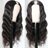 BOGO Buy Body Wave U Part Wig‎ Get Free 1 Bundle Human Hair Weave Flash Sale