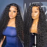 Sunber Jerry Curly 13 By 4 Lace Front Wigs 6*4.75 Pre-Cut Lace Human Hair Lace Closure Wig