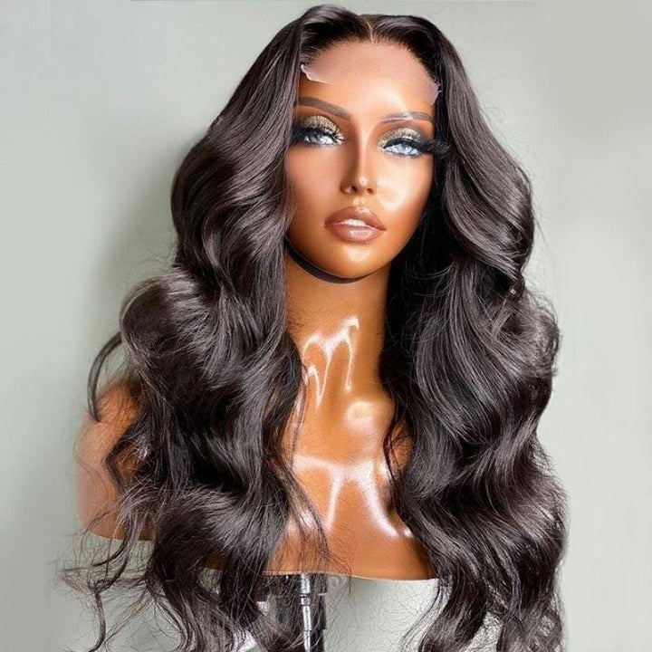 Real Tangle-Free Lace Closure Human Hair Wigs