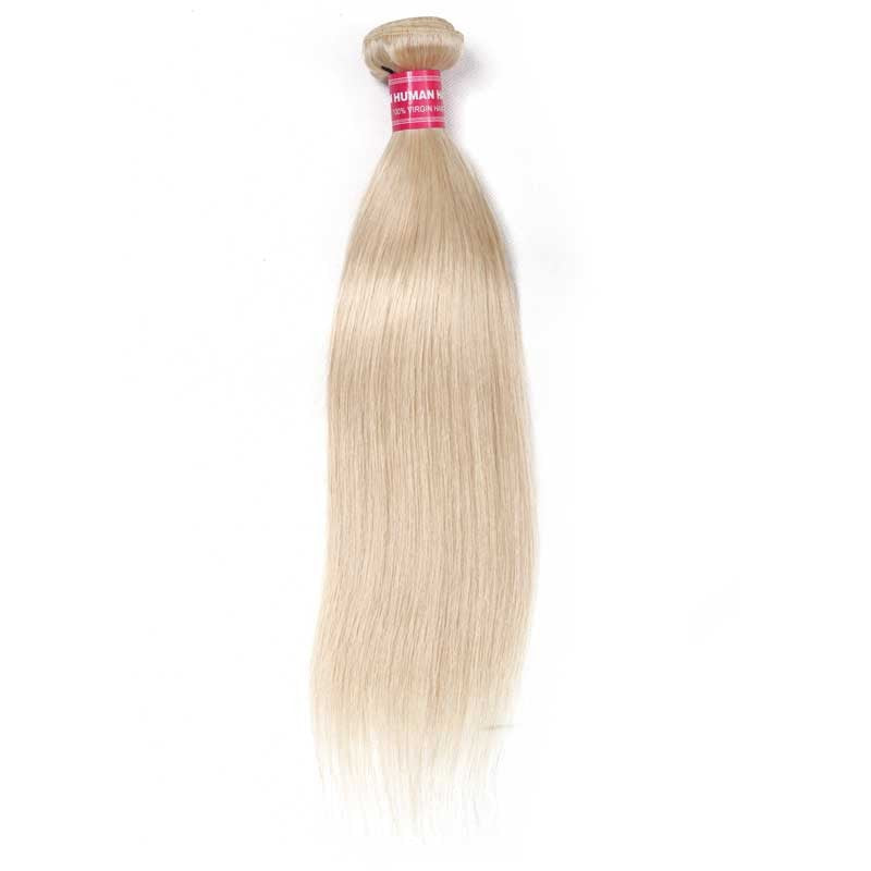 Sunber Hair 613 Blonde Virgin Human Hair Extension Bundles 10-24 Inch 1PCS Straight Hair