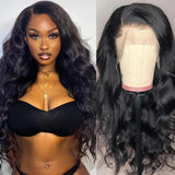 Flash Sale Sunber Glueless Pre-Cut Lace Wigs Body Wave 7x5 Bye Bye Knotsl Real Tangle-Free Human Hair Wigs
