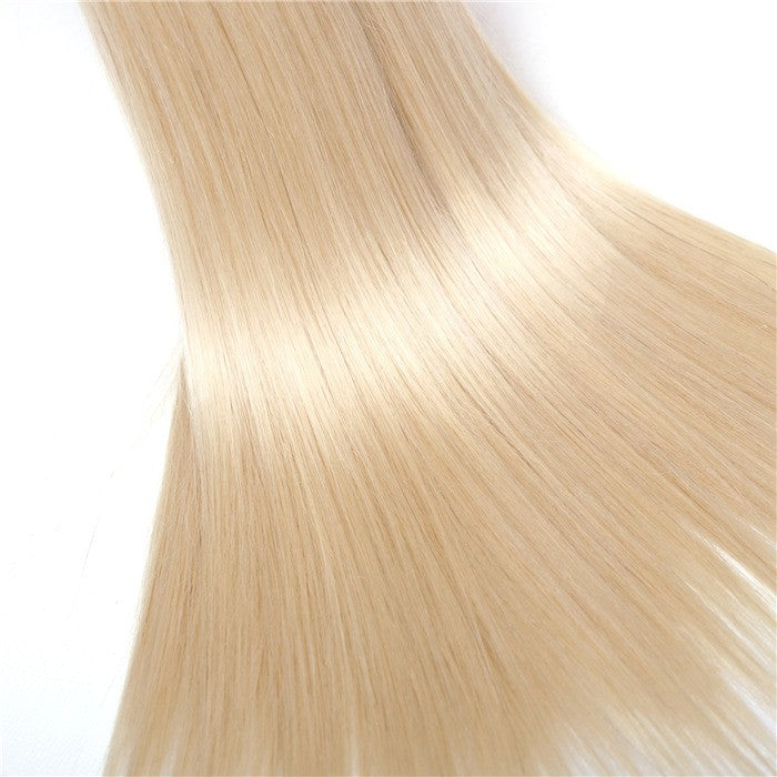 Sunber Hair 1 Bundle T1B/613 Straight Hair Weave 10"-20" 100% Human Hair Weave