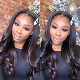 Sunber Body Wave 4*4 Lace Closure Wig Affordable 180% Density Wig