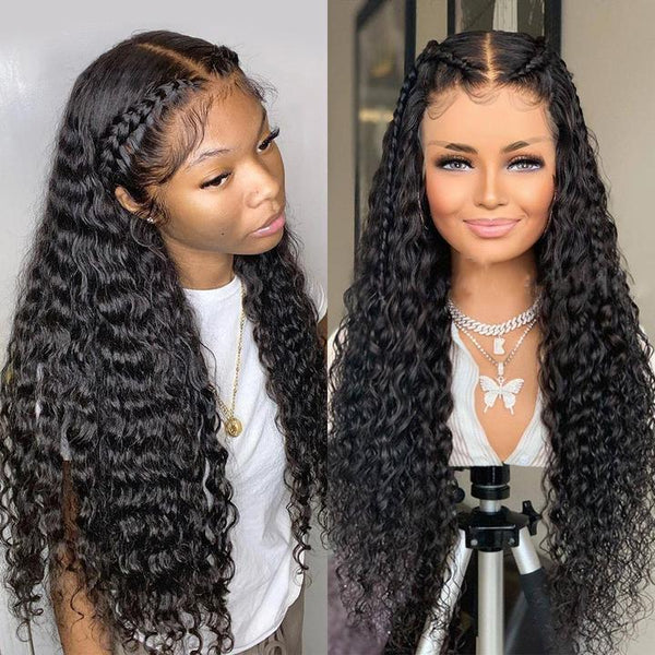 70% Off Flash Sale 16" Only $108 Get High-Quality Wet and Wavy Lace Front Wigs Water Wave Human Hair Wigs