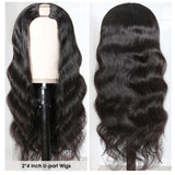 Sunber $100 Off Body Wave U Part Wig Human Hair Natural Color