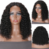 Sunber Water Wave Glueless V Part Bob Wigs No Leave Out Beginner Friendly Human Hair Wigs