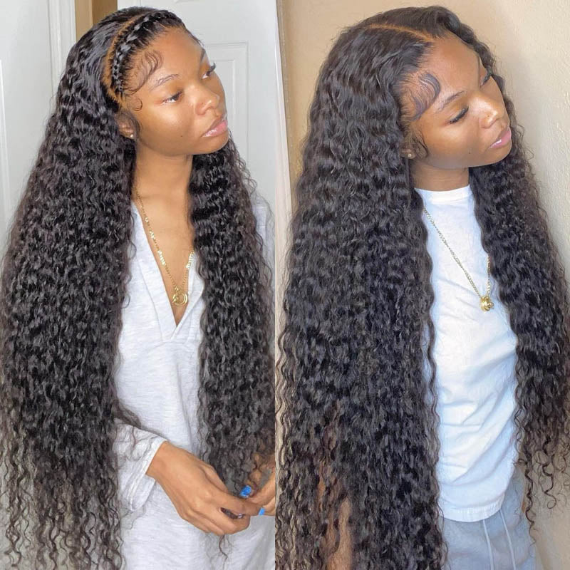 70% Off Flash Sale 16" Only $108 Get High-Quality Wet and Wavy Lace Front Wigs Water Wave Human Hair Wigs