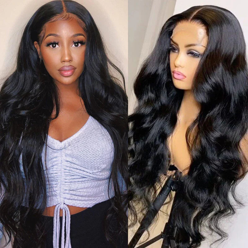 Sunber Affordable 13x4 Lace Frontal Wigs Body Wave Human Hair Wigs Lace Closure Pre-plucked Hairline Flash Sale