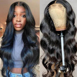 Sunber Affordable 13x4 Lace Frontal Wigs Body Wave Human Hair Wigs Lace Closure Pre-plucked Hairline Flash Sale