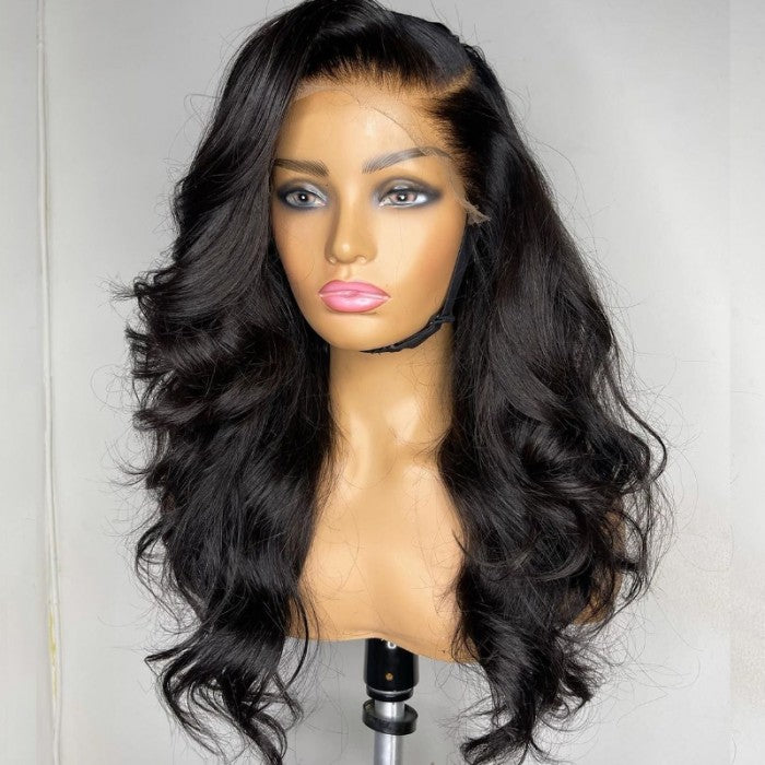 Flash Sale Sunber Deep Parting Lace Frontal Body Wave Wig Human Hair