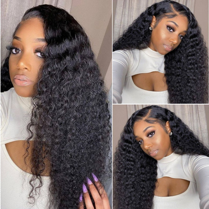 70% Off Flash Sale 16" Only $108 Get High-Quality Wet and Wavy Lace Front Wigs Water Wave Human Hair Wigs