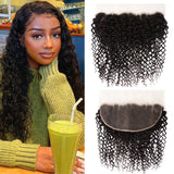 Sunber Hair Brazilian Human Curly Hair 13*6 Lace Closure Pre-Plucked With Baby Hair