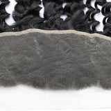 Virgin Deep Wave Hair 13*4 Ear to Ear Lace Frontal, 1pcs, Brazilian/Malaysian/Brazilian Hair - Sunberhair