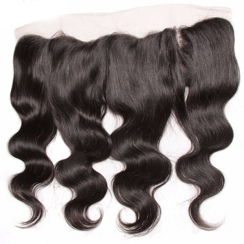 1pcs Body Wave Hair Lace Frontal, 13*4 Ear to Ear Lace Frontal, Peruvian/Malaysian/Brazilian Hair - Sunberhair