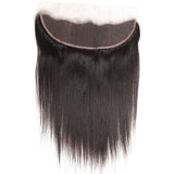 Virgin Straight Hair Lace Frontal, 13*4 Ear to Ear Frontal, Peruvian/Malaysian/Brazilian Hair, 1pcs - Sunberhair