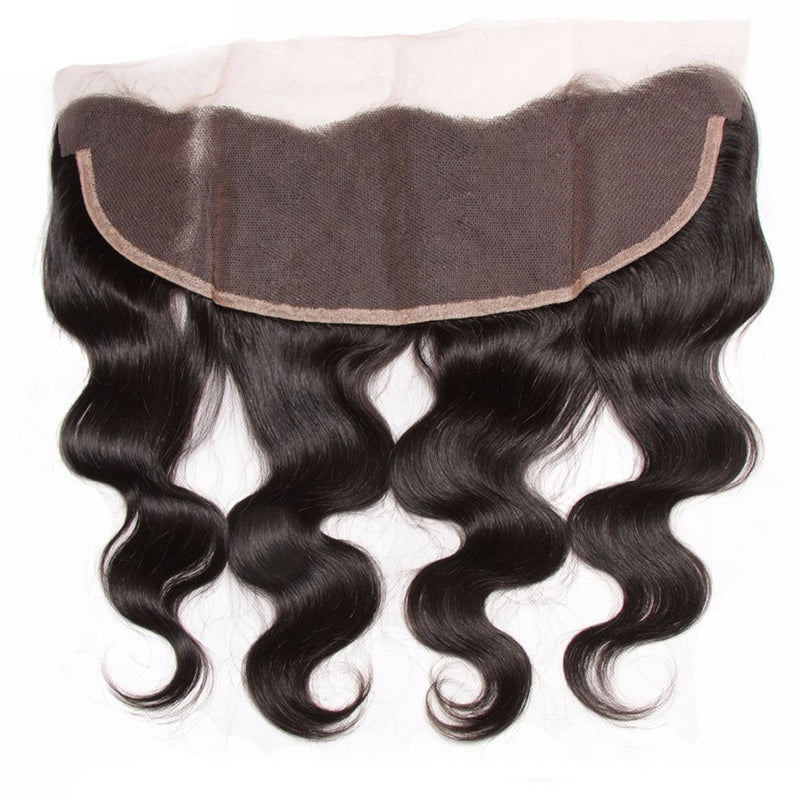 1pcs Body Wave Hair Lace Frontal, 13*4 Ear to Ear Lace Frontal, Peruvian/Malaysian/Brazilian Hair - Sunberhair