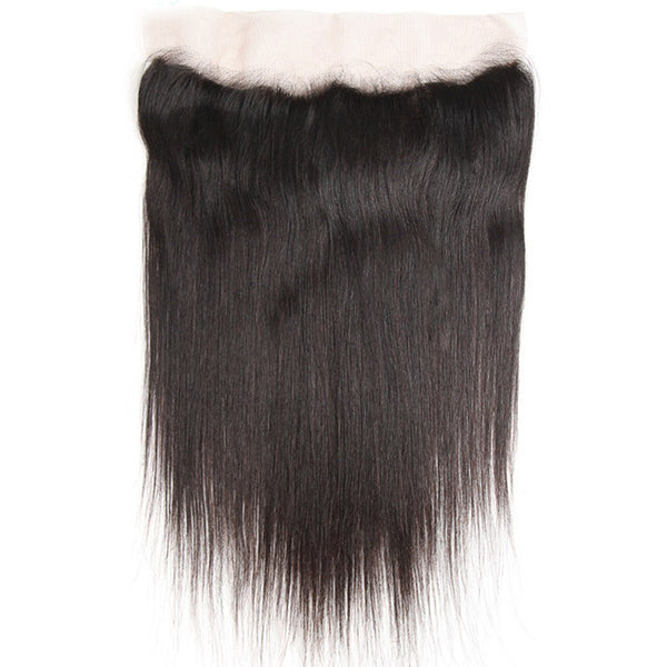 Virgin Straight Hair Lace Frontal, 13*4 Ear to Ear Frontal, Peruvian/Malaysian/Brazilian Hair, 1pcs - Sunberhair