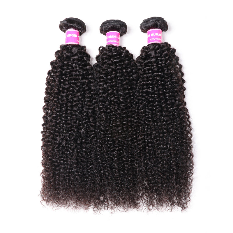 Sunber Hair 3 Bundles Brazilian Kinky Curly Hair Bundles On Sale 100% Human Hair