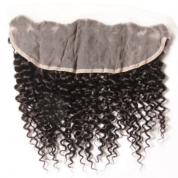 Virgin Curly Hair 13*4 Ear to Ear Lace Frontal 1pcs/lot - Sunberhair