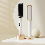 1100 Points Redeem Sunber Electric Straightening Comb Multifunctional Straight Hair Curling Comb
