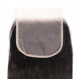 Sunber 1 Pc Straight 5X5 Transparent Lace Closure Hair Extension 8-18 inch 100% Human Hair HD Closure
