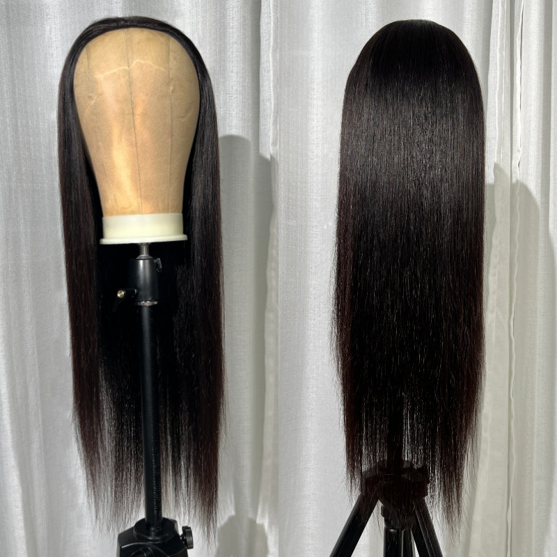 Sunber Soft And Silk Straight Half Wigs With Versatile Style And Easy Install