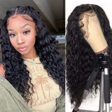 Sunber Water Wave Lace Front Wig Affordable Lightweight Human Hair Wigs For Summer