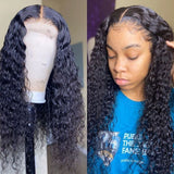 Sunber Water Wave Lace Front Wig Affordable Lightweight Human Hair Wigs For Summer