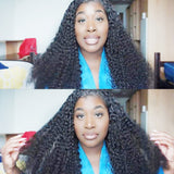 4 Bundles Malaysian Virgin Curly Hair Weaves, 100% Unprocessed Virgin Human Hair - Sunberhair