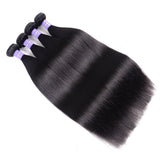 Sunber Hair Peruvian Straight Hair 4 Bundles New Remy Human Hair Weave