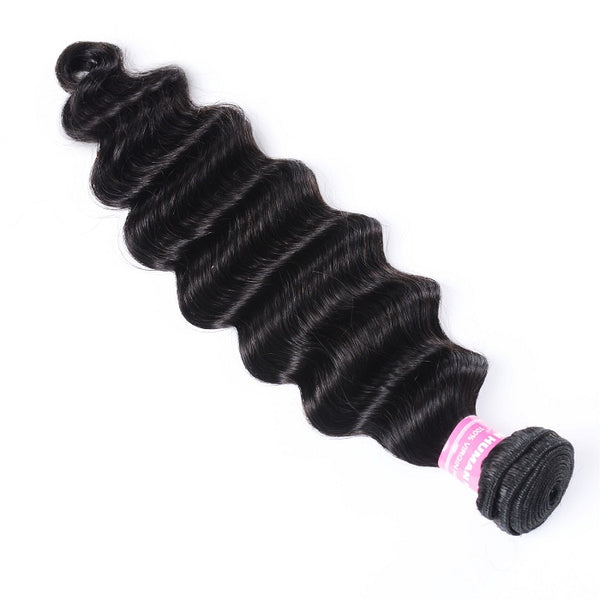 Sunber Hair 1 Bundle 100% Human Virgin Hair Loose Deep Wave