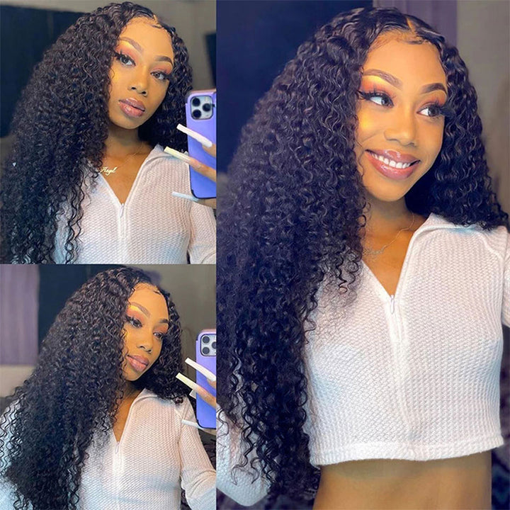 Flash Sale Sunber Jerry Curly U Part Wig Meets Real Scalp Glueless Wigs Virgin Human Hair 150% Density