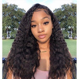 Sunber Hair Brazilian Water Wave Hair 4 Bundles, 100% Virgin Human Hair Weave