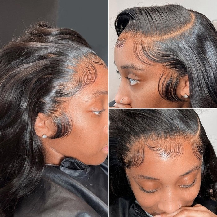 Flash Sale Sunber Deep Parting Lace Frontal Body Wave Wig Human Hair