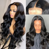 Sunber Affordable 13x4 Lace Frontal Wigs Body Wave Human Hair Wigs Lace Closure Pre-plucked Hairline Flash Sale