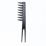 500 Points Redeem Sunber Hair Care Comb Anti Static Coarse Fine Toothed Tail Pick Combs Black Set For Wet Dry Curly And Straight Hair