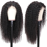 Sunber Hair 9a Grade Natural Pre-plucked Long Curly Transparent Lace Front Wigs 100% Human Hair 150% Density