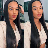 Sunber Natural Black Body Wave Or Straight 3Bundles Human Hair Weave  for Black Woman