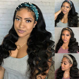 Sunber Amber Ansah Recommend Zero Skill Body Wave Headband Wigs Wear & Go Glueless Human Hair Wigs