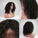 Lace Human Hair Wigs Brazilian Afro Kinky Curly Hair Lace Wig For Black Women, 130% density - Sunberhair
