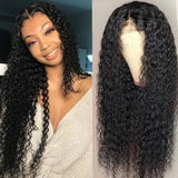 Sunber $100 Off Jerry Curly Human Hair 13*4 Lace Front Wigs