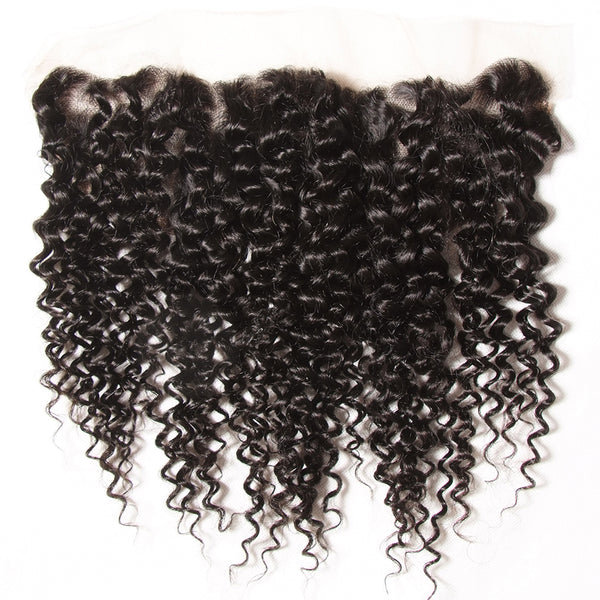 Virgin Curly Hair 13*4 Ear to Ear Lace Frontal 1pcs/lot - Sunberhair