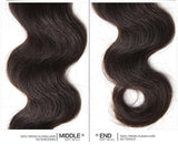 Virgin Malaysian Hair Body Wave 4 Bundles With 4*4 Lace Closure, Tangle Free, No Shedding - Sunberhair