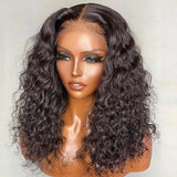 Sunber Jerry Curls 5*5 HD Lace Closure Wig Virgin Human Hair For Women