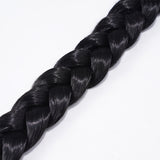 Sunber Hairstyling Accessories Black Braided Ponytail Synthetic Pony Braid